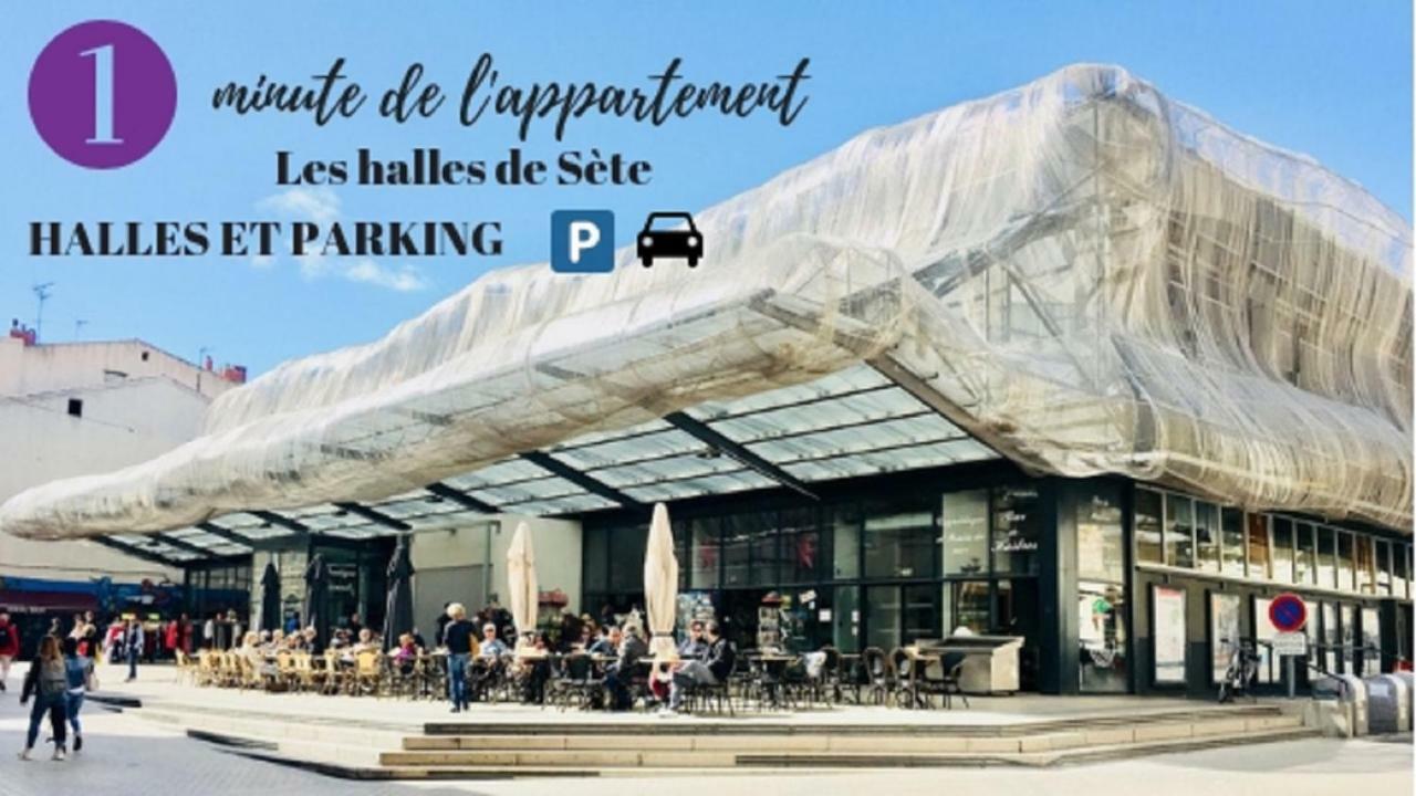 Magnifique Appart 102 M2 Au Bord De L'Eau Hyper Centre Sete Exterior photo
