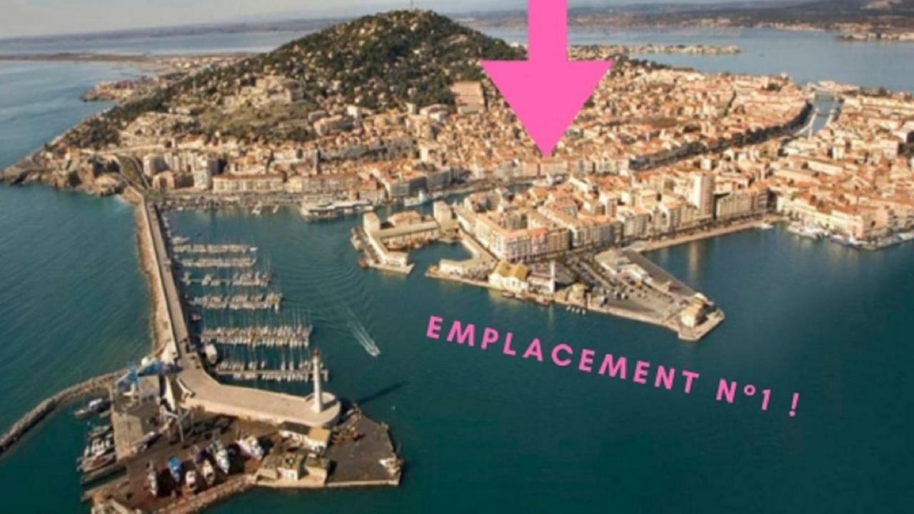 Magnifique Appart 102 M2 Au Bord De L'Eau Hyper Centre Sete Exterior photo